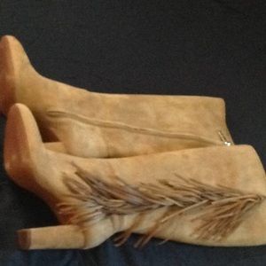 Tall Fringe Boot